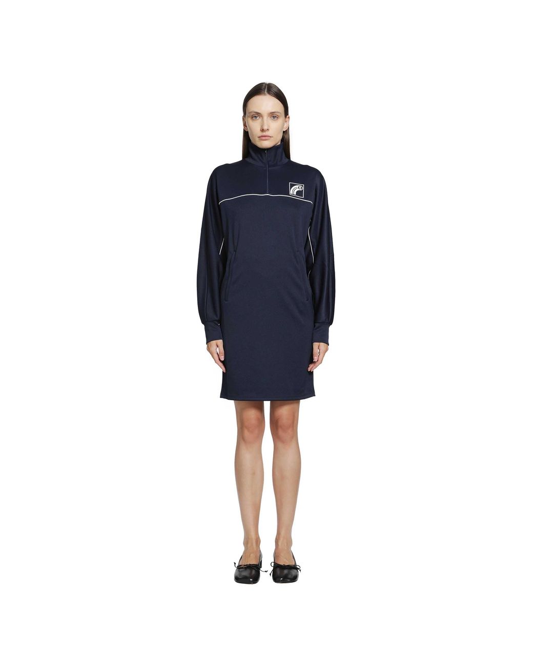 MM6 by Maison Margiela Blue Mini Dress