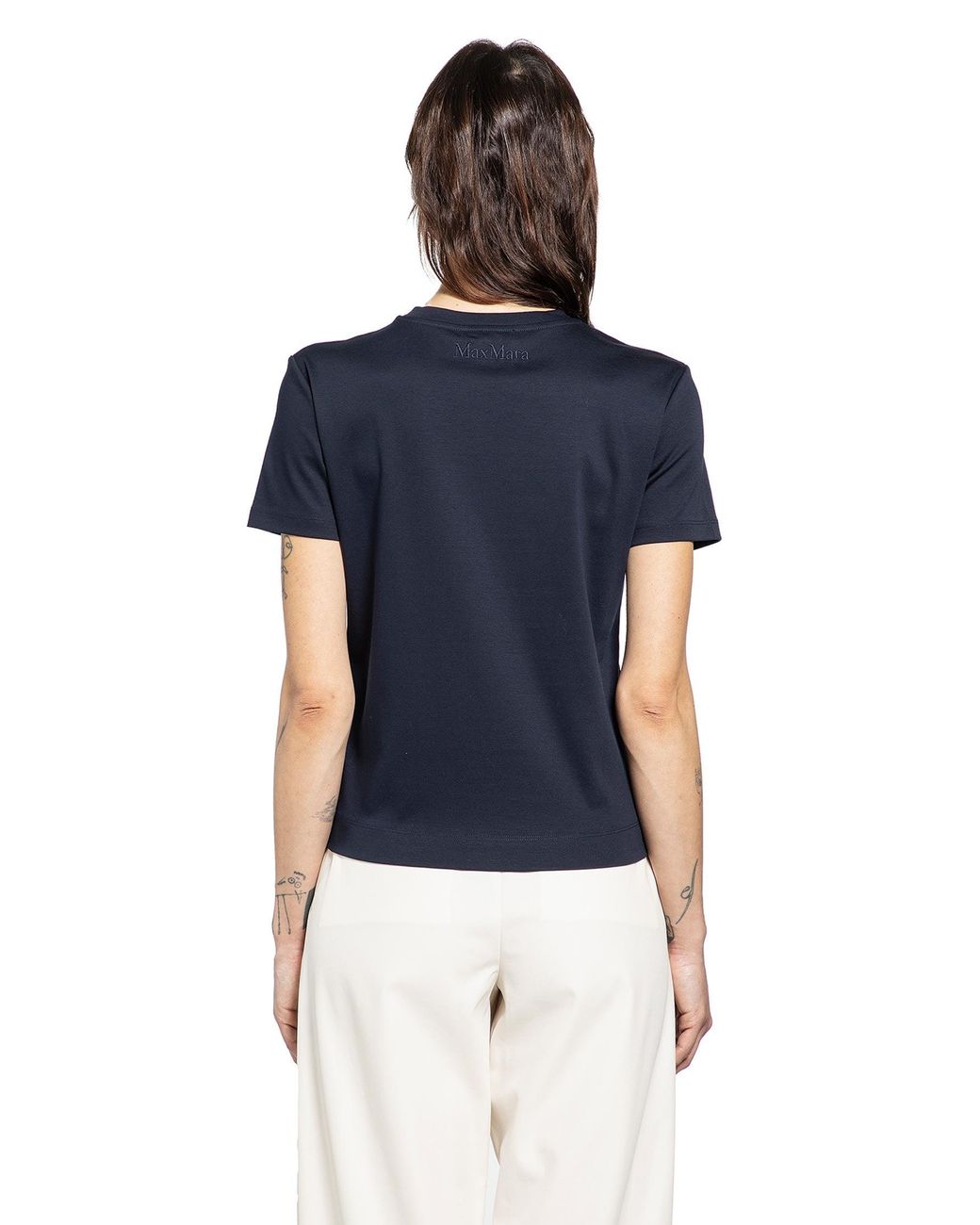 Max Mara Blue Mxpdonata T-Shirt