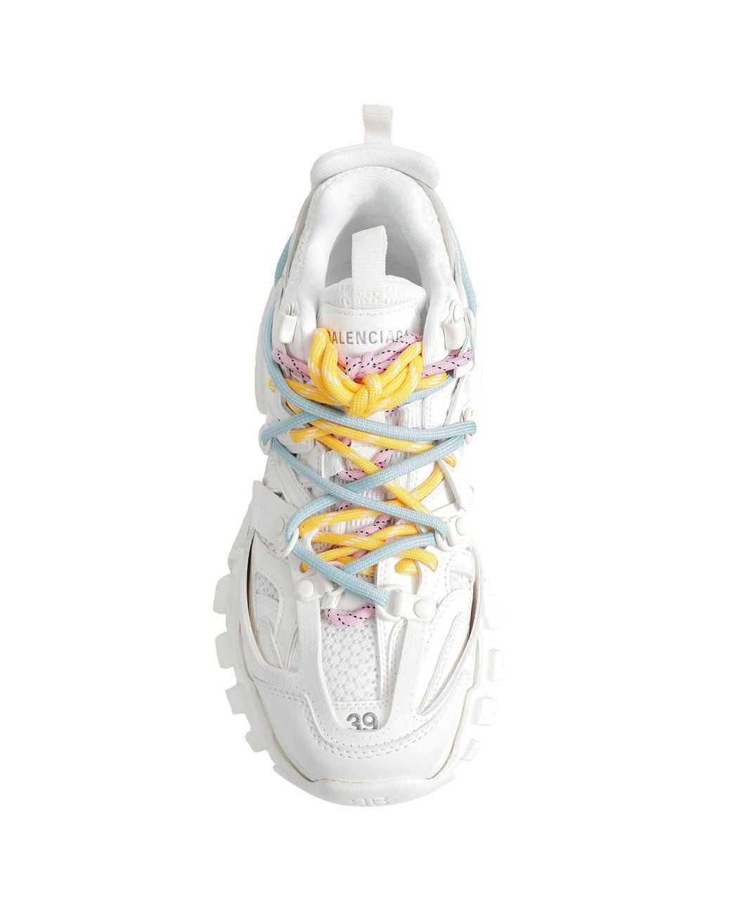 Balenciaga White Track Trail Laces Sneakers