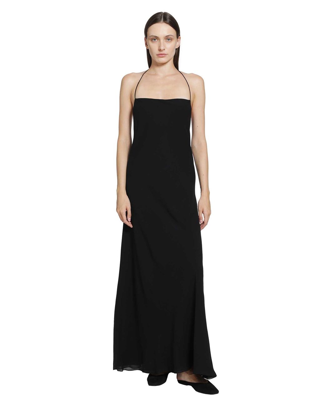 The Row Black Javier Dress