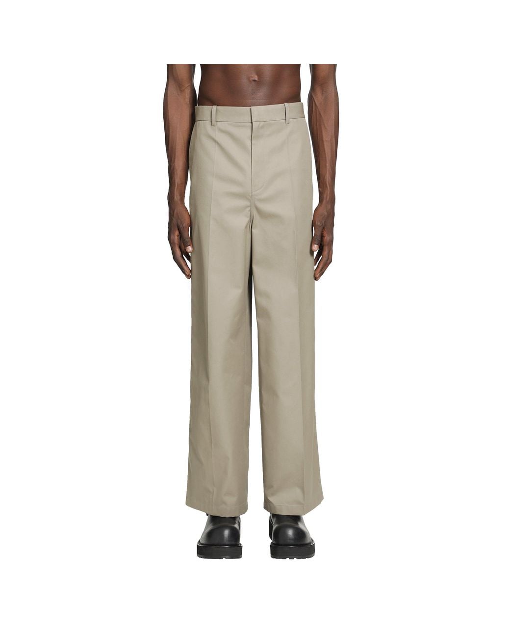 Balenciaga Natural Large Chino Pants for men