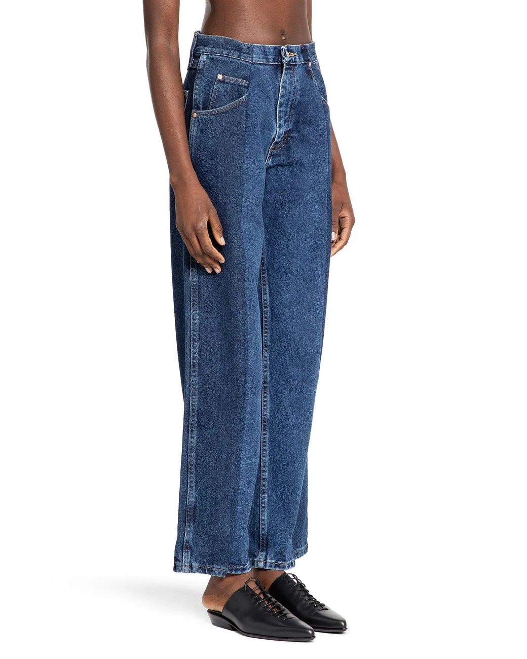 E.L.V. Denim Blue Boyfriend Jeans