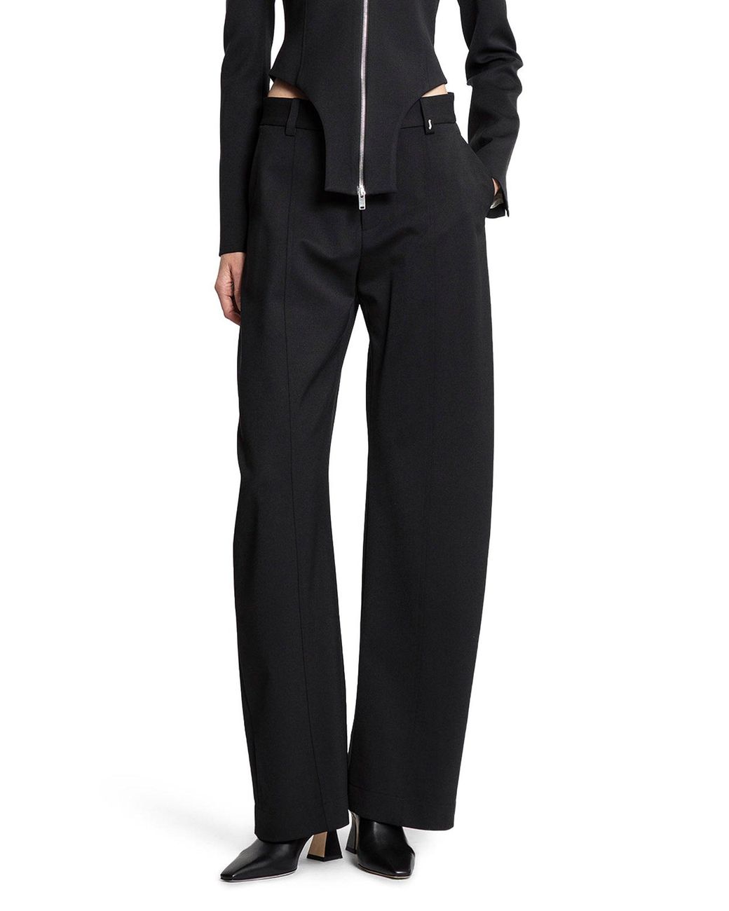 Ssheena Black Tailor Pants