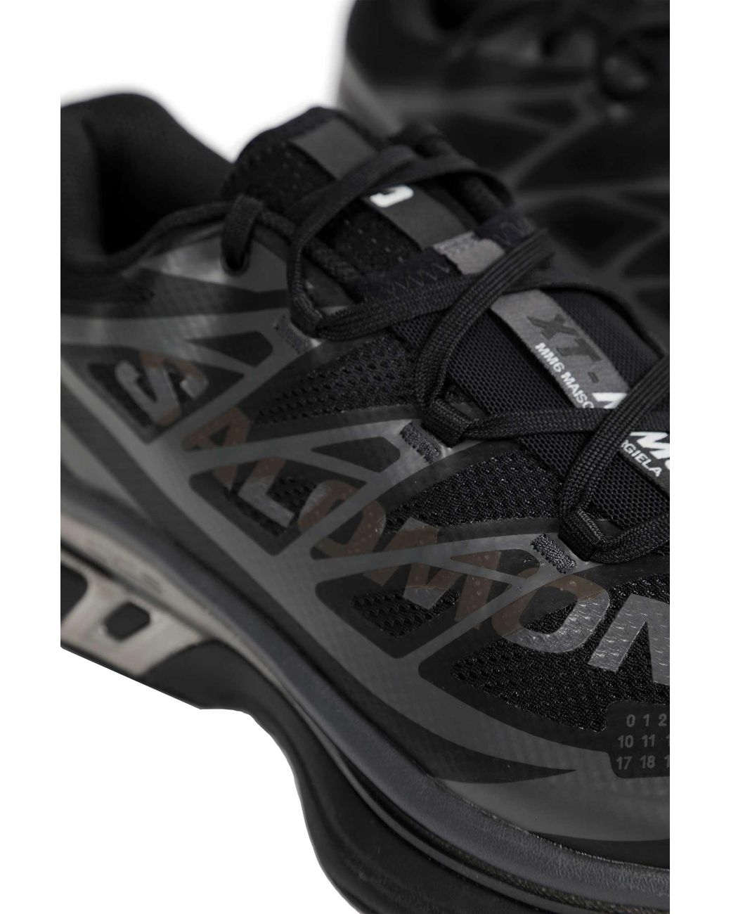 MM6 by Maison Margiela Black X Salomon Xt-6 Sneakers