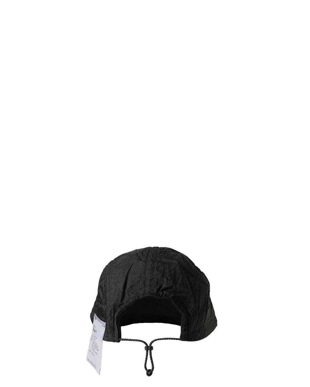 Satisfy Black Rippy Trail Cap for men