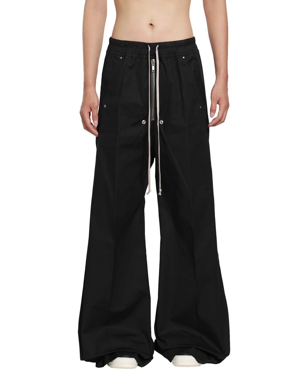 Rick Owens Black Tower Wide Bela Pants for men