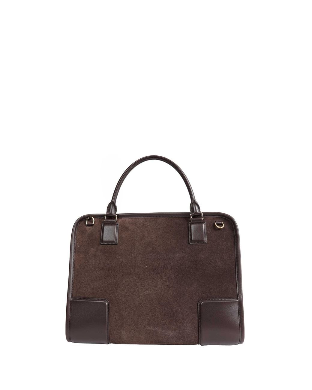 Loewe Brown Large Amazona 180 Top Handle Bag