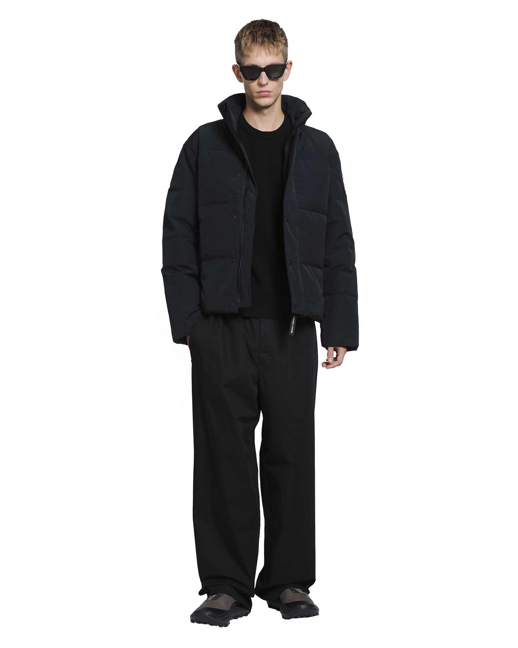 Canada Goose Black Bayview Parka for men
