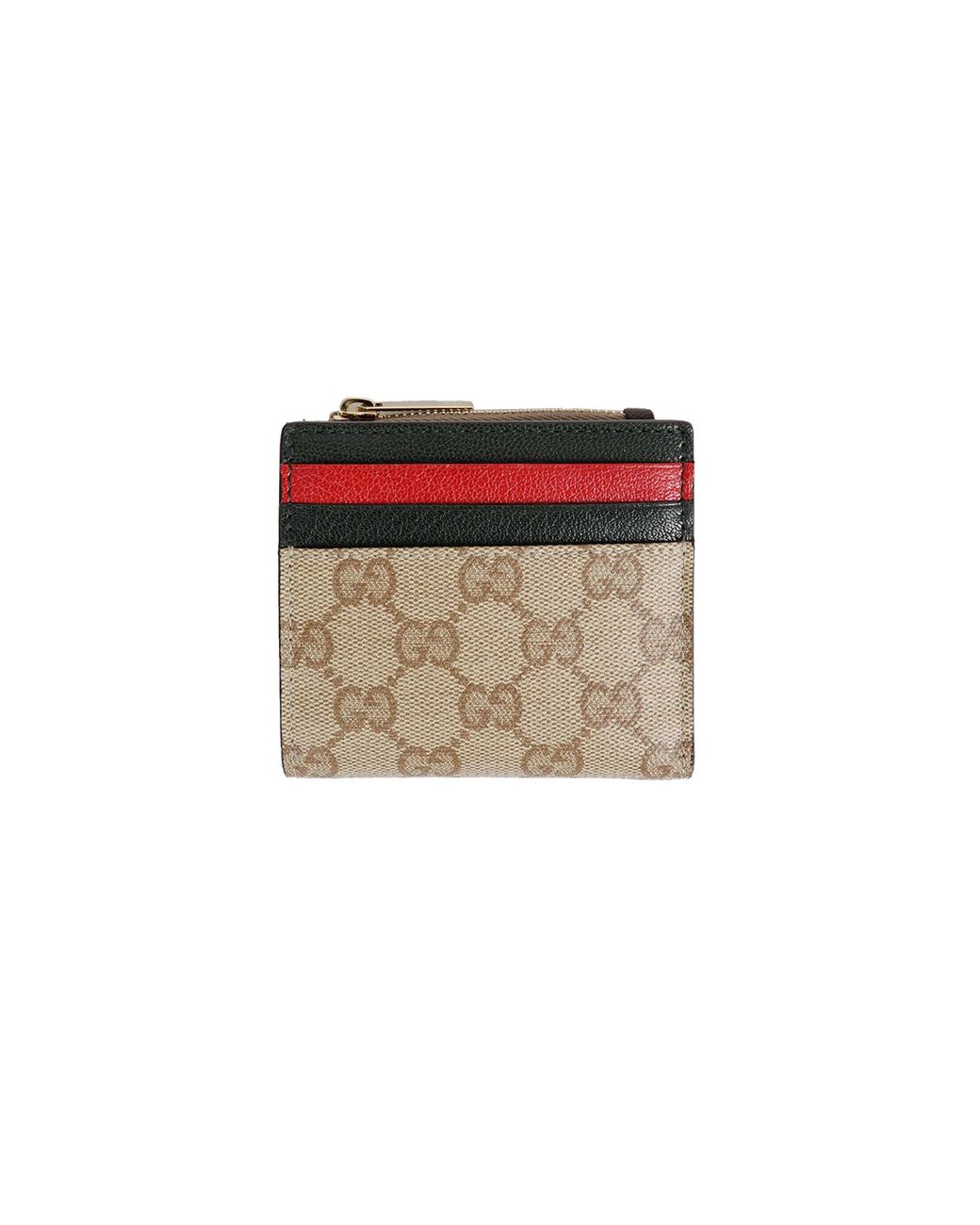 Gucci Red Web Small Wallet