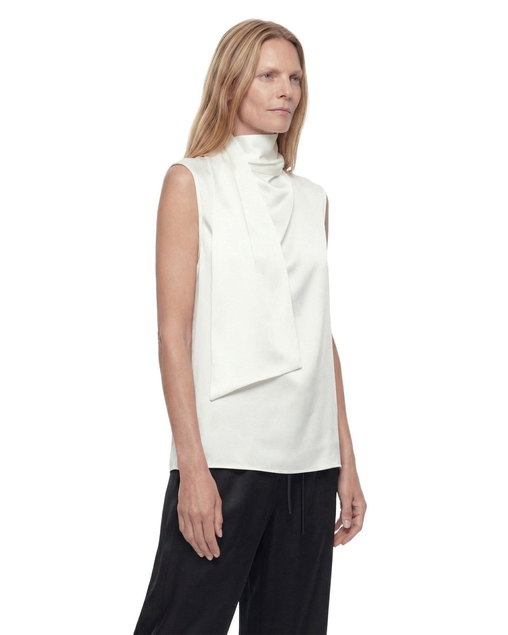Khaite White Loe Top
