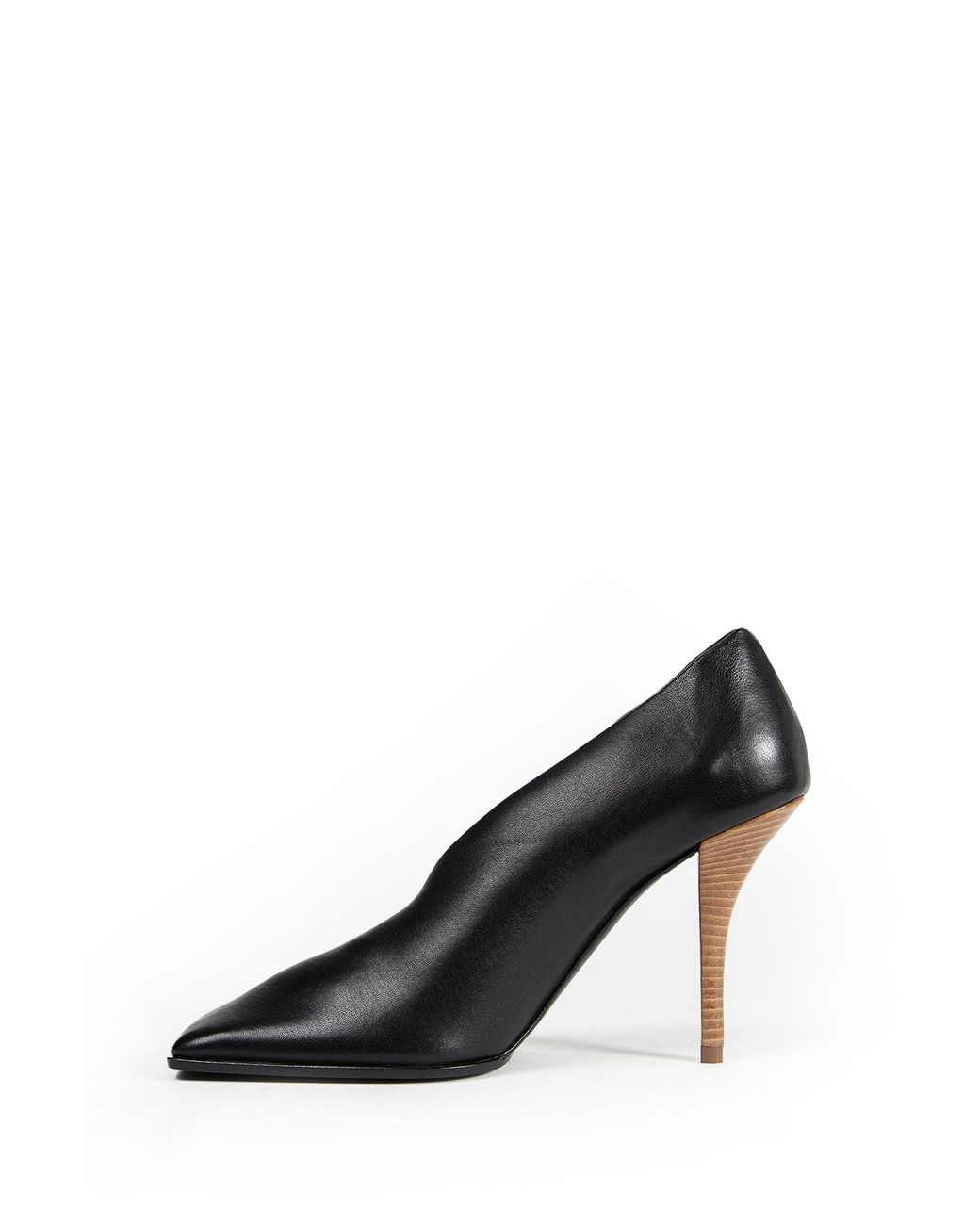 Alaïa Black Soft Square Leather Pumps