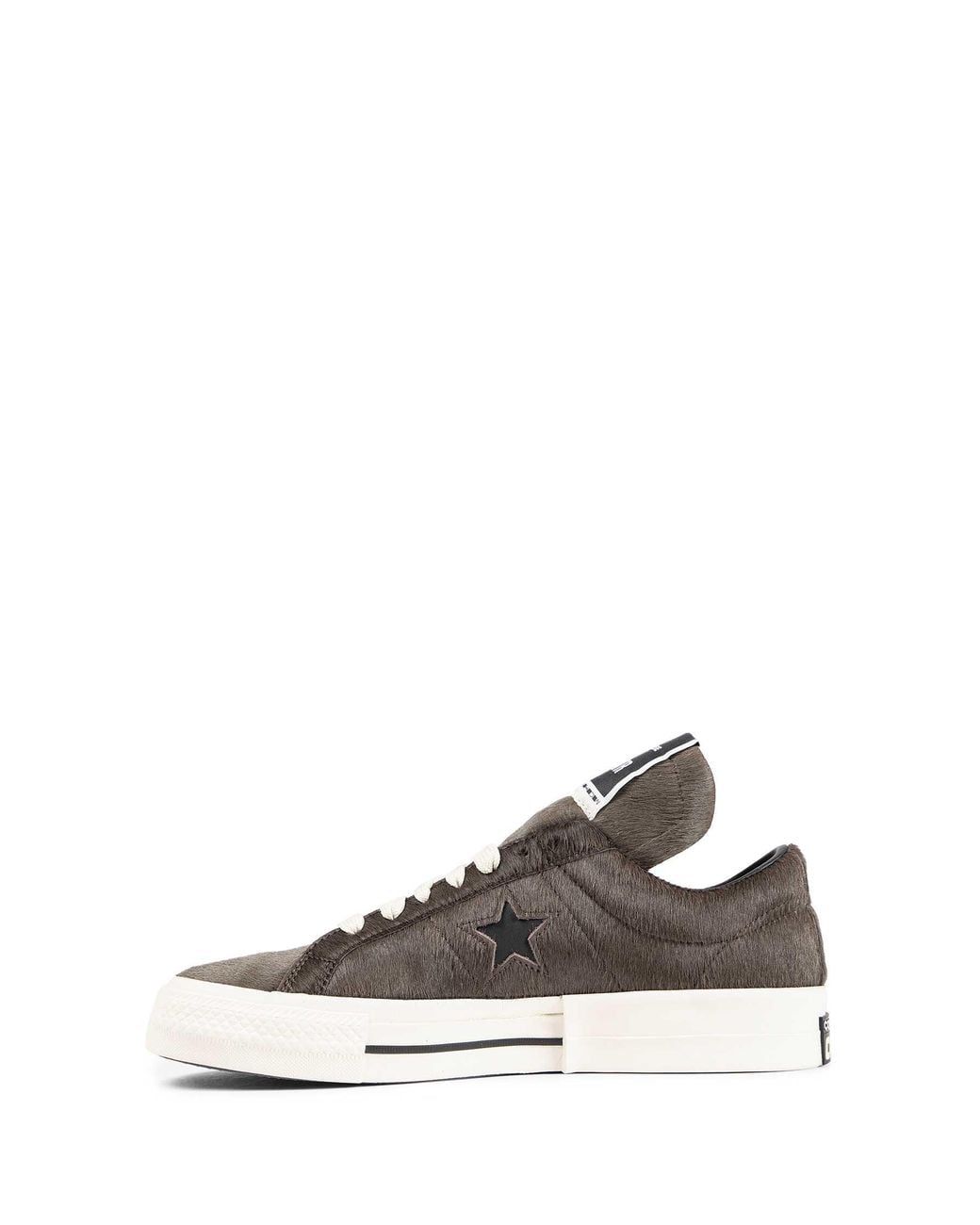 Rick Owens Gray Converse One Star Pro Ox Sneakers for men