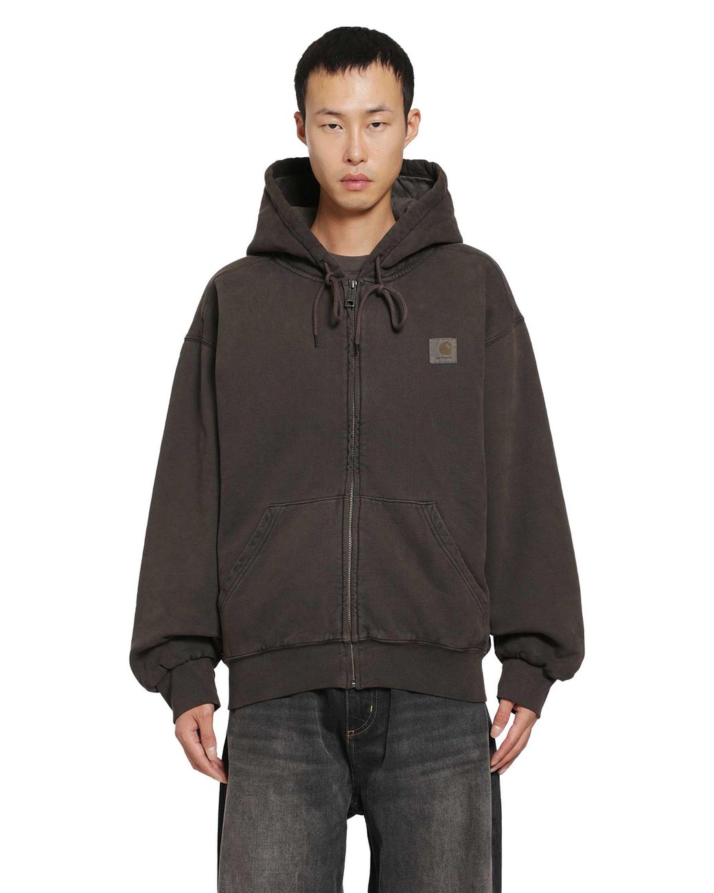 Carhartt Black Vista Zip-Up Hoodie for men