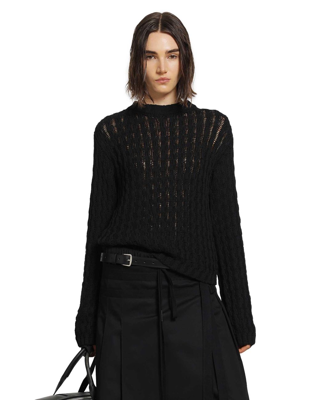 Ann Demeulemeester Black Reza Sweater