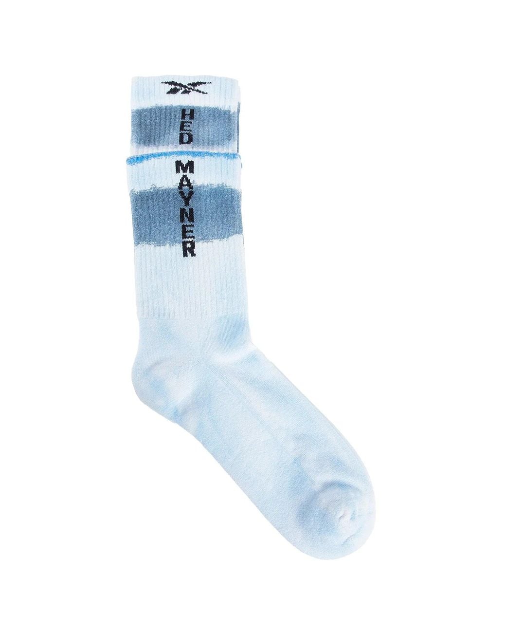 Reebok Blue Hed Mayner Collaboration Mid Socks for men