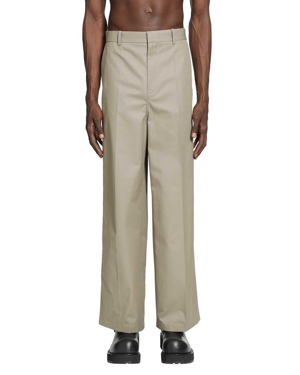 Balenciaga Natural Large Chino Pants for men