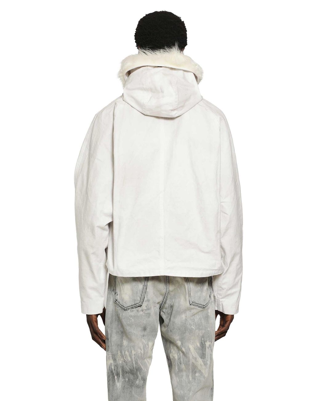 ALEXANDER DIGENOVA Helicopter Parka in White for Men | Lyst