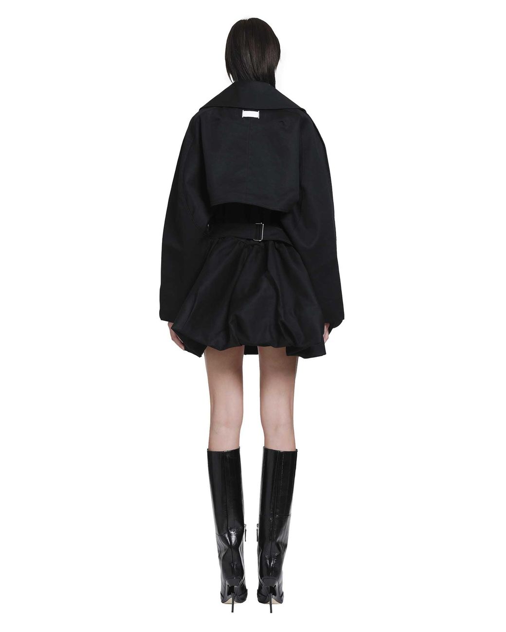 NVL-GARDE Black Trench Dress