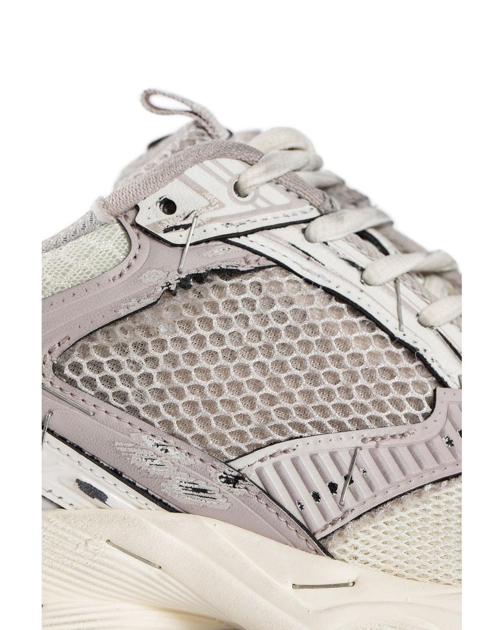 Balenciaga White Stapler Sneakers for men