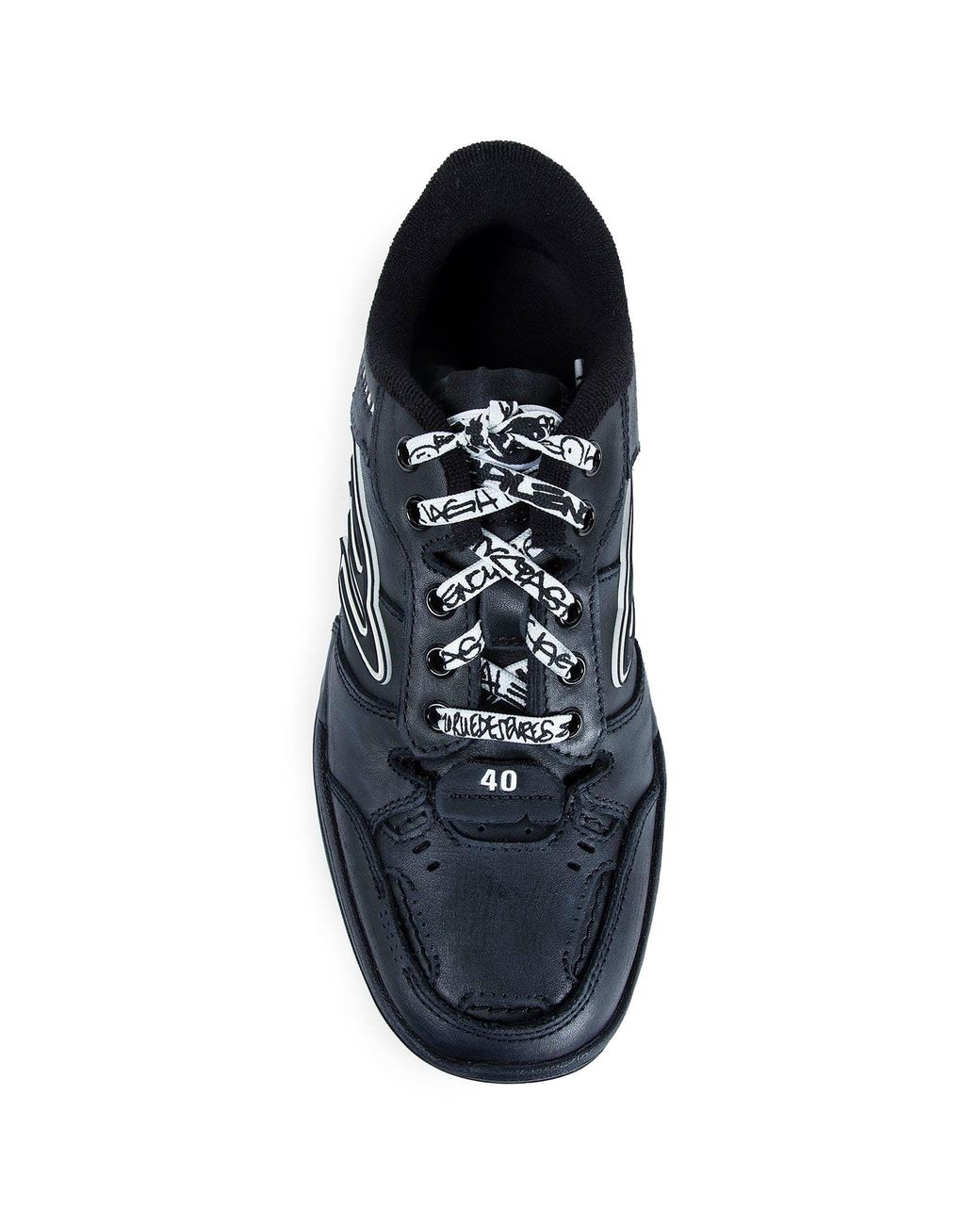 Balenciaga Blue Hamptons Worn-Out Sneakers for men
