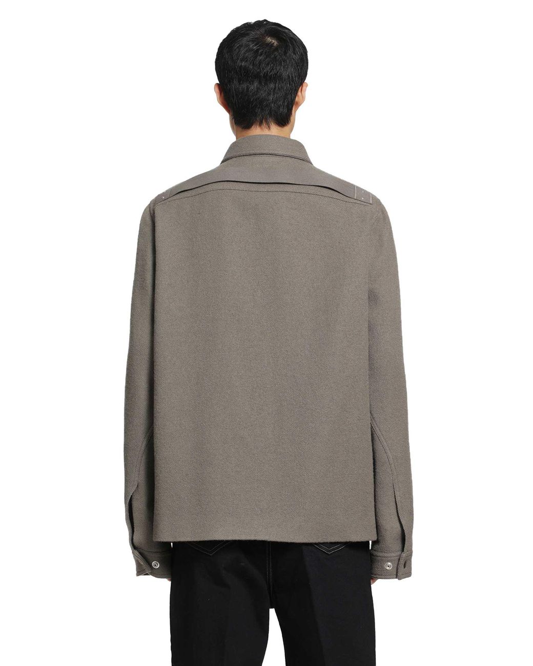 Rick Owens Gray Brad Jkt for men