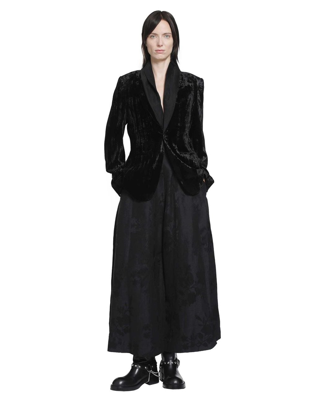 YA YI Black El Torero Blazer