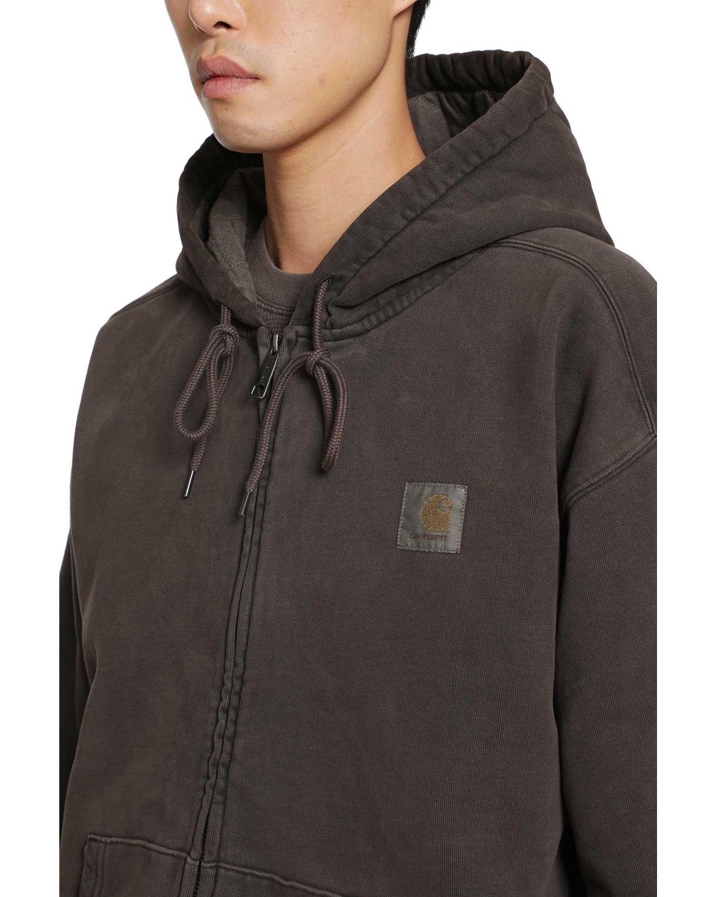 Carhartt Black Vista Zip-Up Hoodie for men