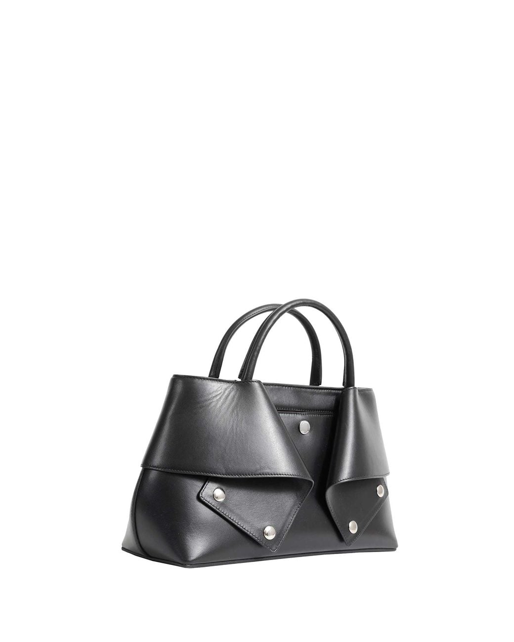 Totême Black Small Mercer Leather Tote