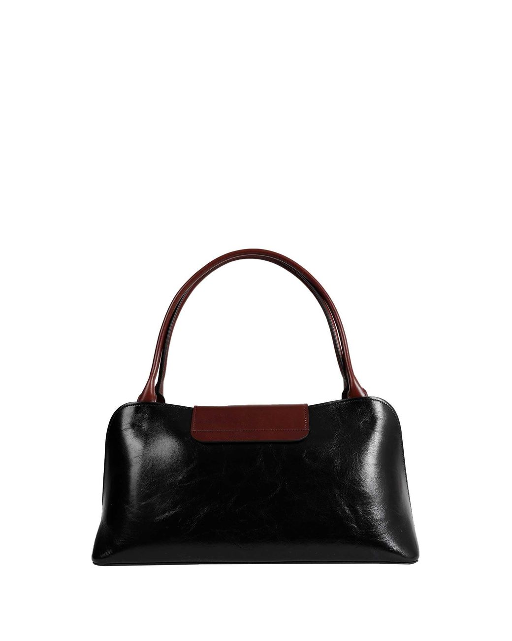 Versace Black Vivian Leather East/West Shoulder Bag