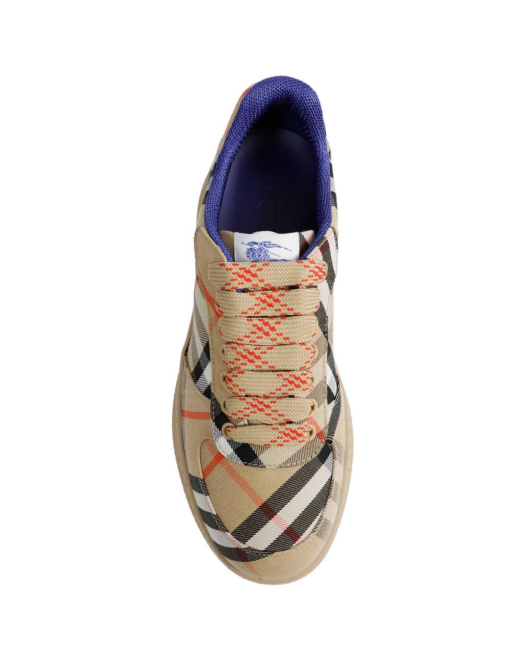 Burberry Natural Check Terrace Sneakers for men