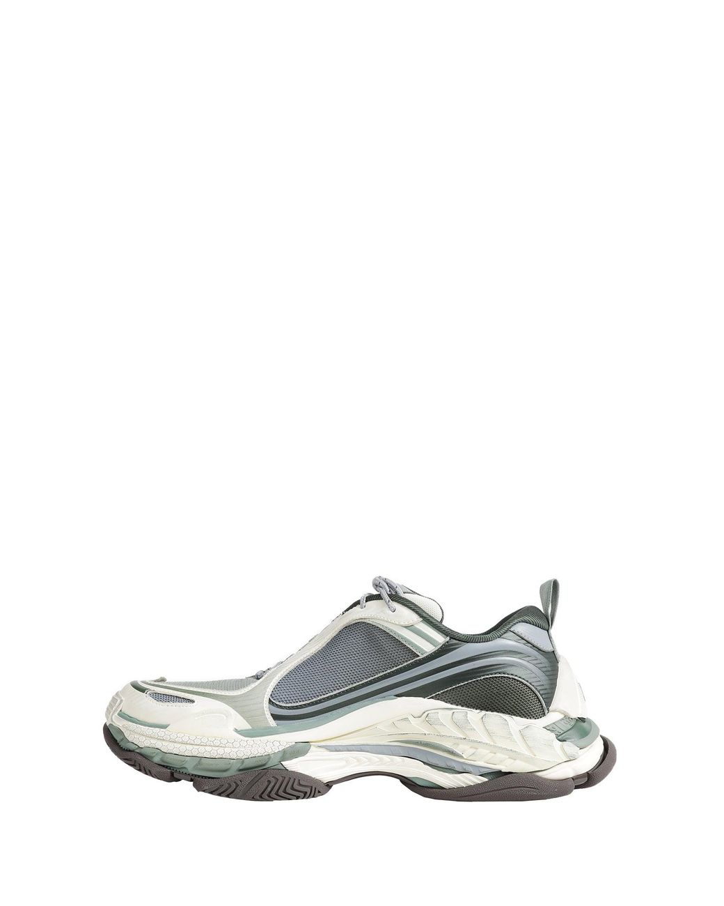 Balenciaga White Triple S.2 Gradient Sneakers for men