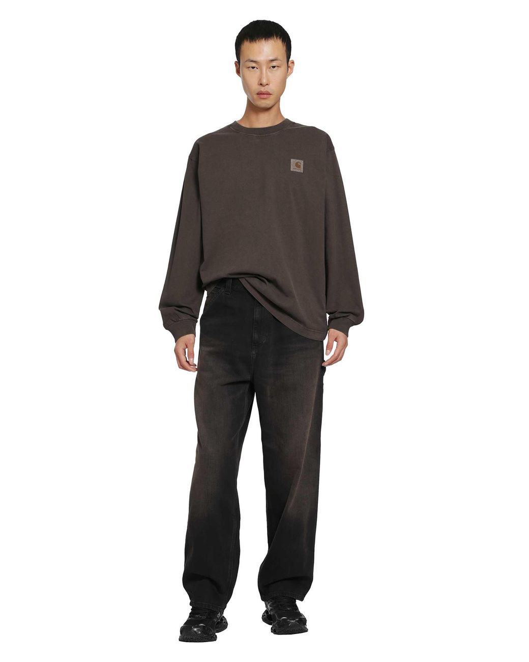 Carhartt Brown L/Vista T-Shirt for men