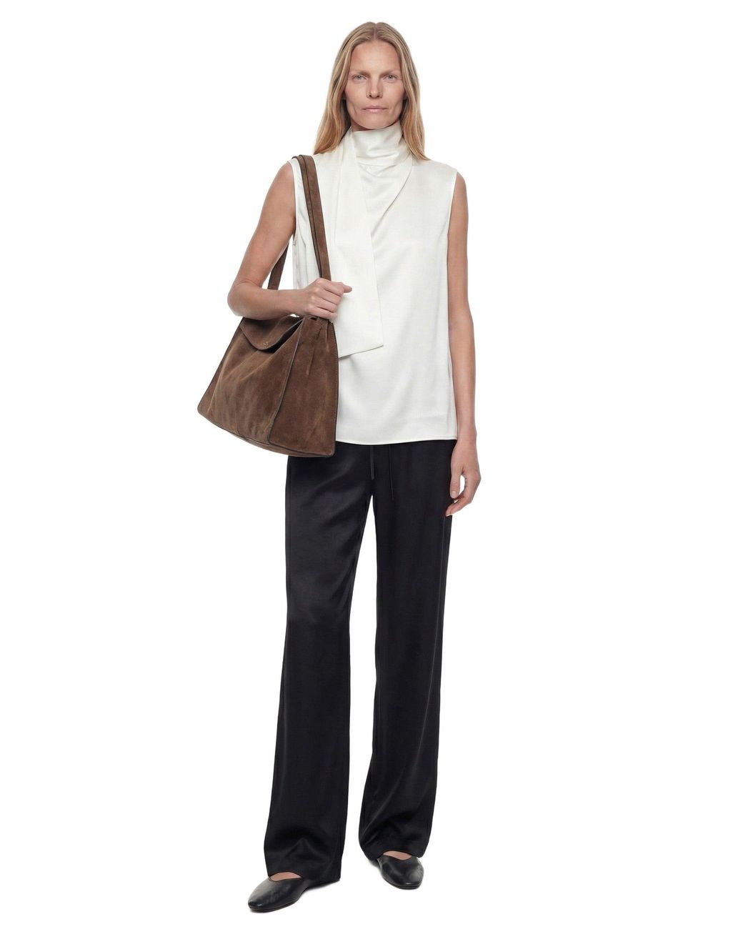 Khaite White Loe Top