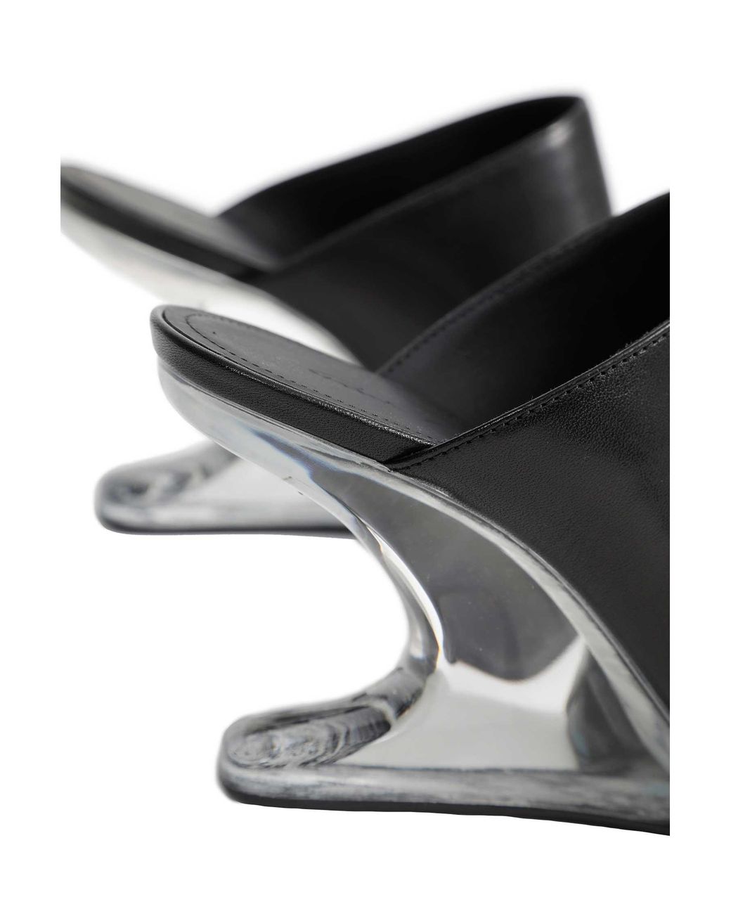 Rick Owens Black Tower Cantilever 8 Sabot Sharp