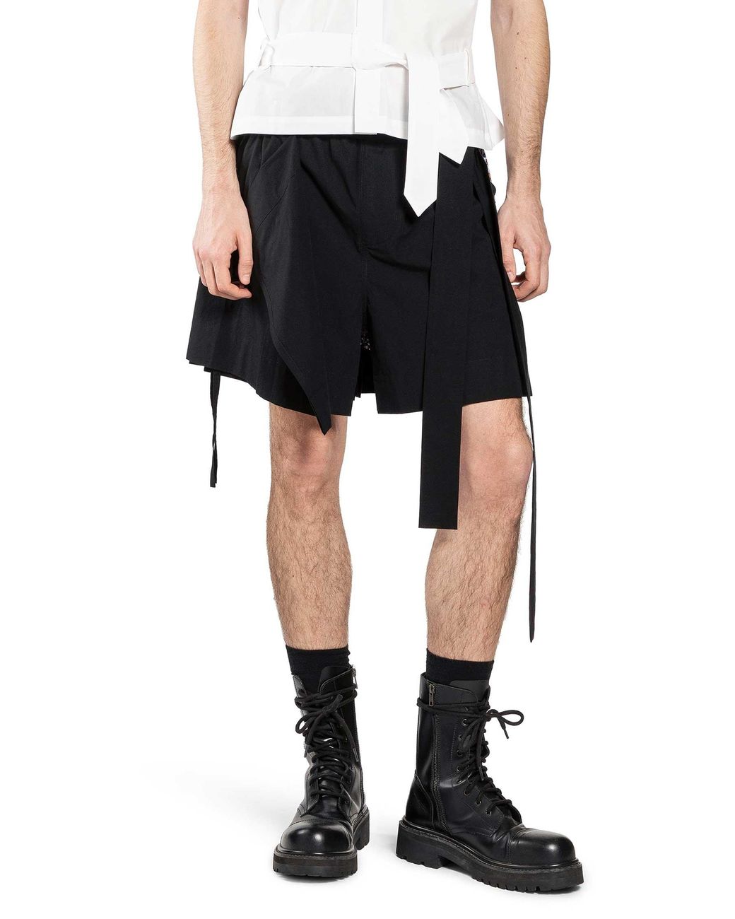 Craig Green Layered Shorts in Black for Men | Lyst