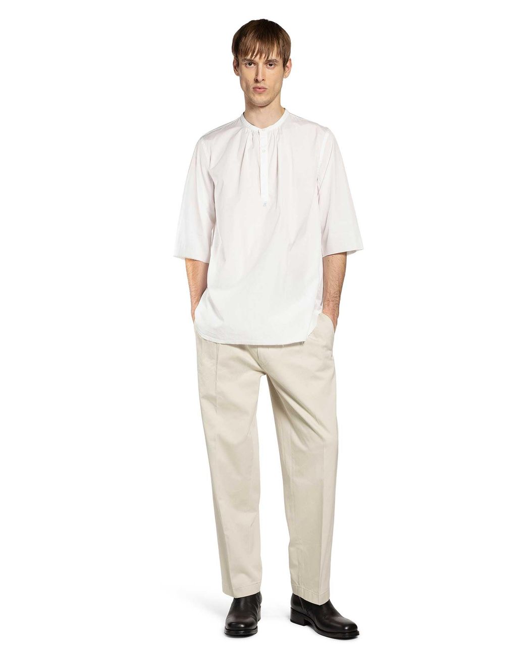 Prada Natural Washed Cotton Chinos for men