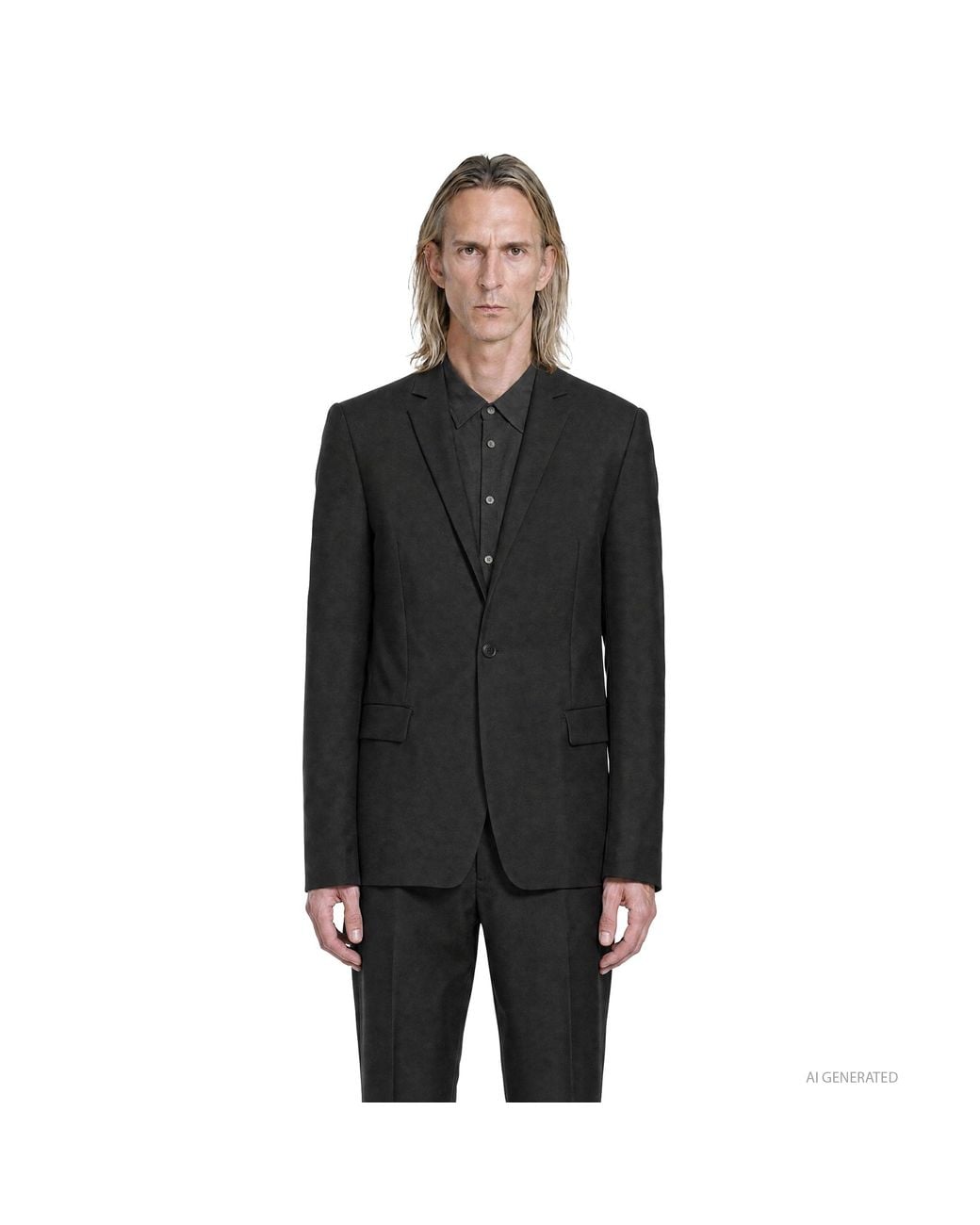 Nicolo' Ceschi Berrini Black Tailored Blazer for men