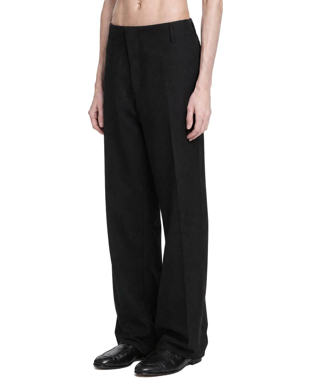 Tom Ford Black Dropped Waist Evening Pants for men