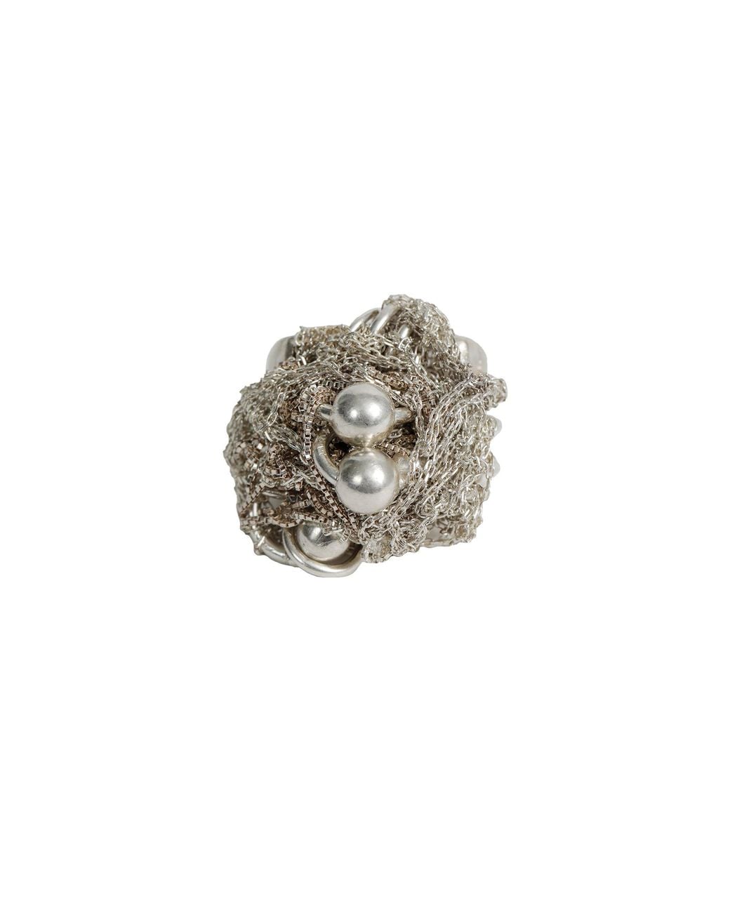 AETHER THEORIES Metallic Frogspawn Signet Ring