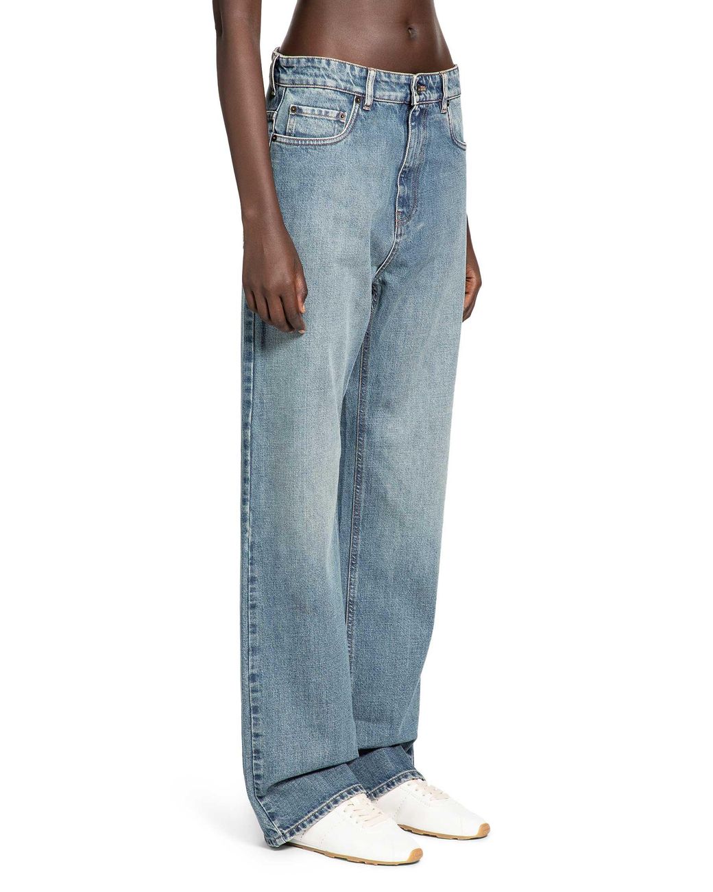 Miu Miu Blue Denim Trousers