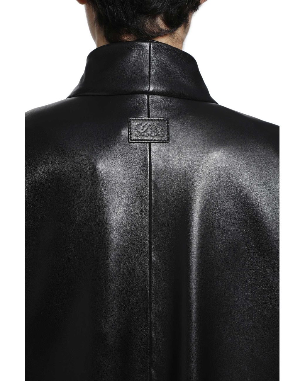 Loewe Black Nappa Lambskin Short Coat