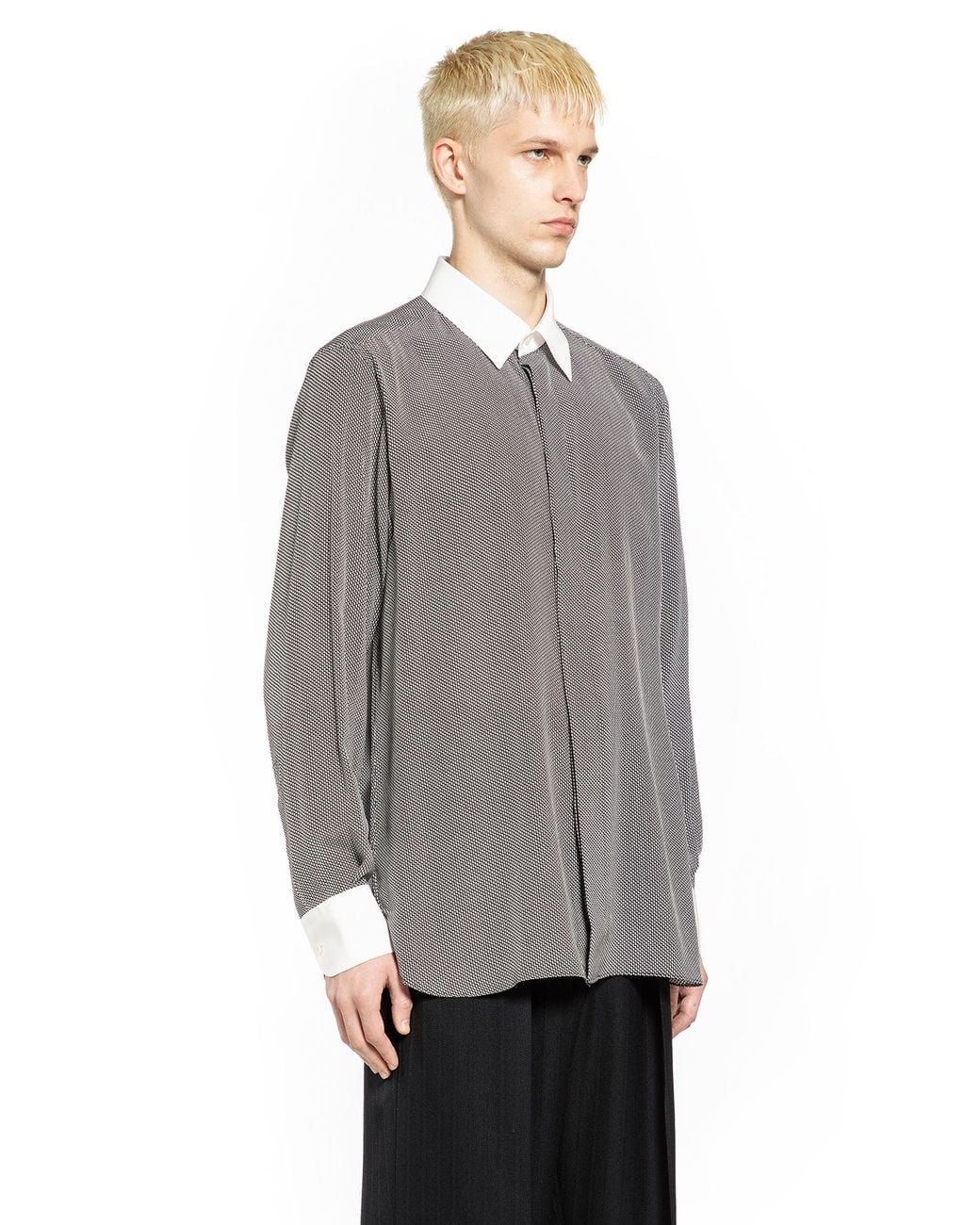 Tom Ford Gray 3D Classic Shirt for men
