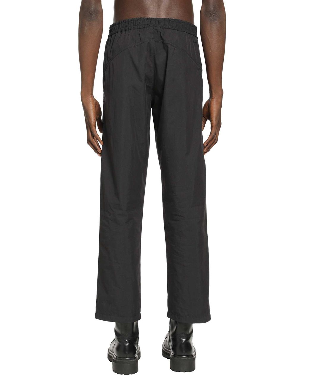 Laminar Black Nylon Pants for men