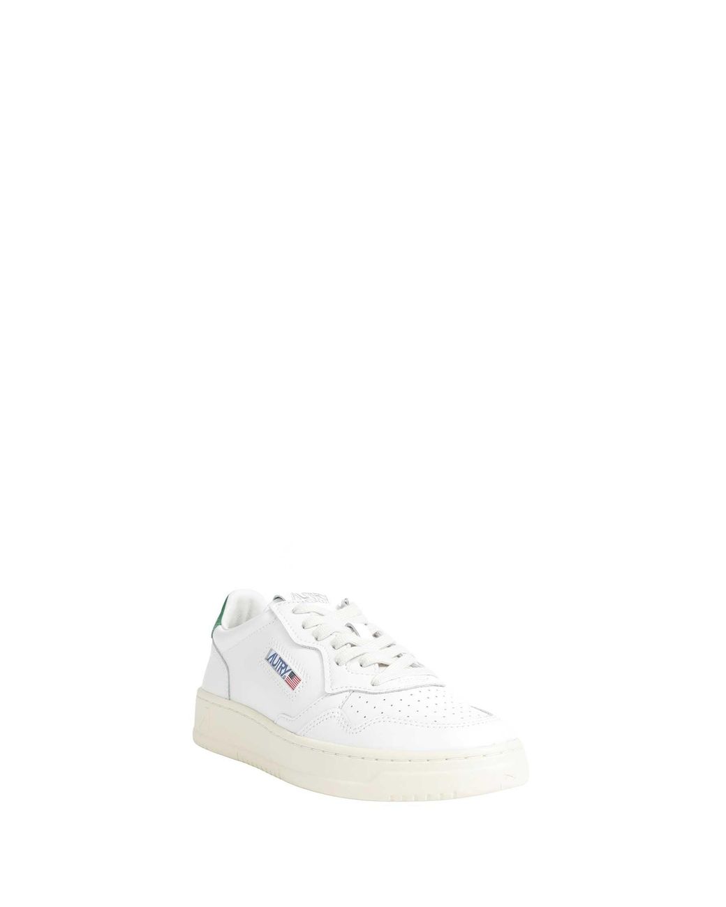 Autry White Medalist Low Sneakers