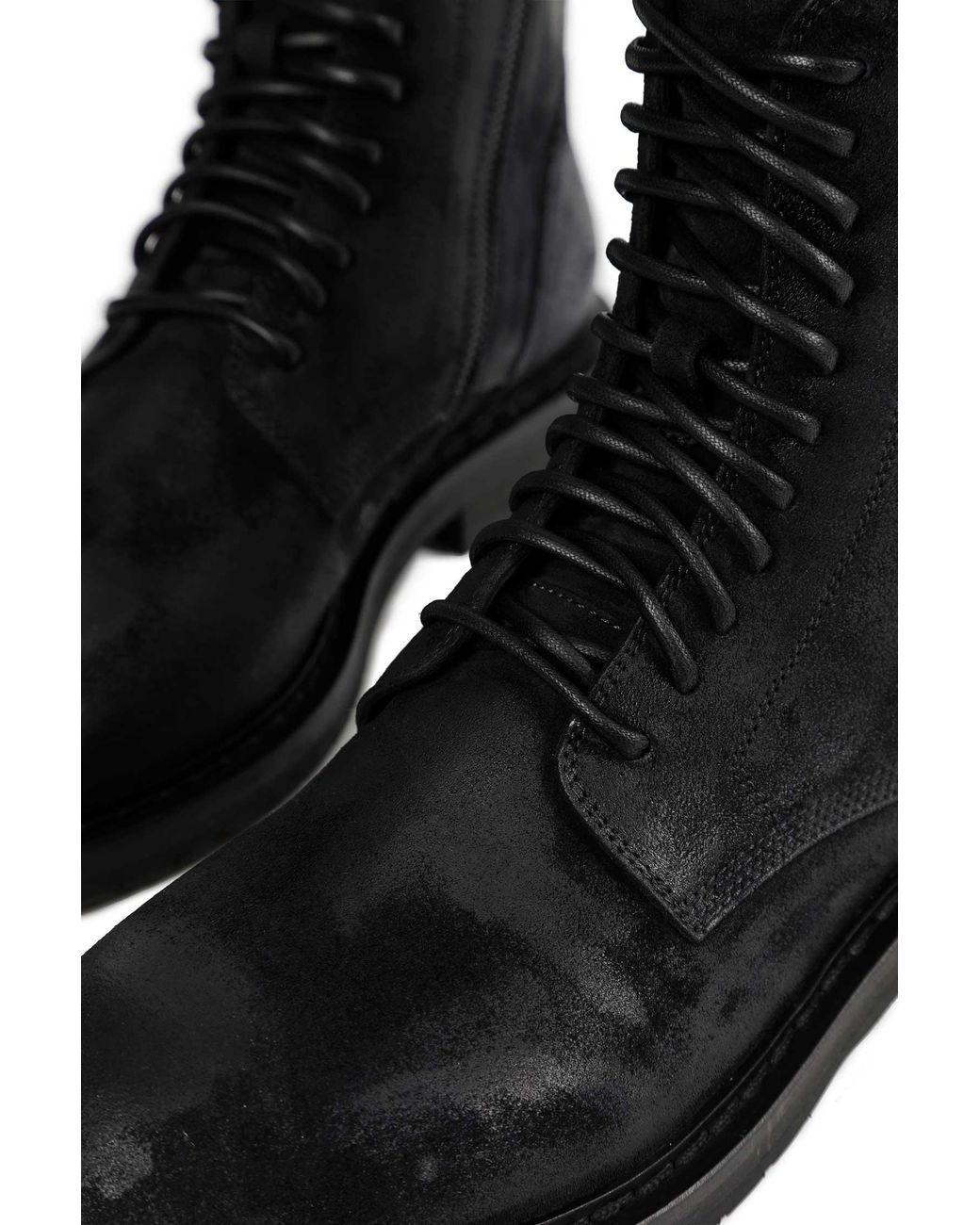 Ann Demeulemeester Black Danny Ankle Boots for men