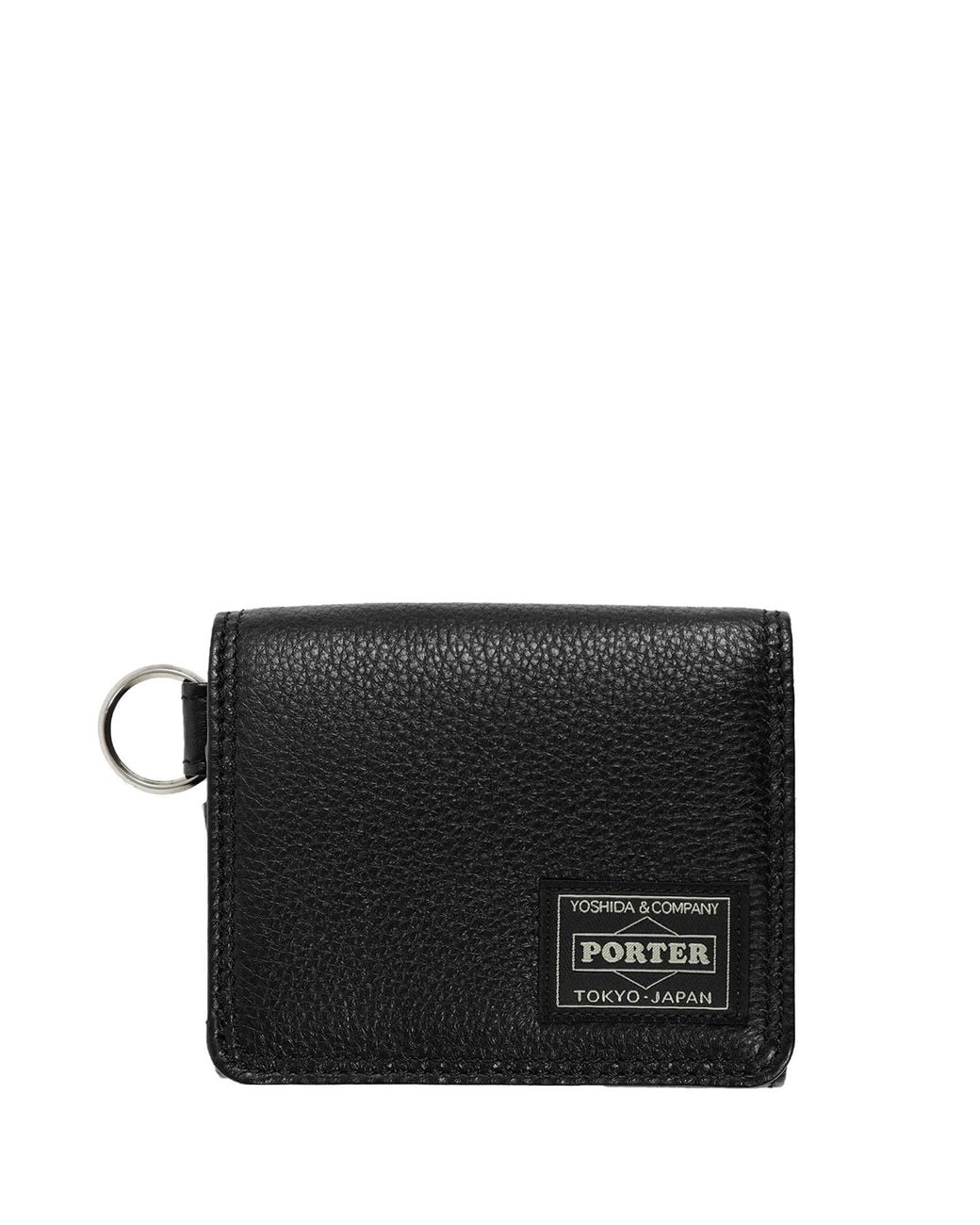 Porter-Yoshida and Co Black Calm Wallet for men