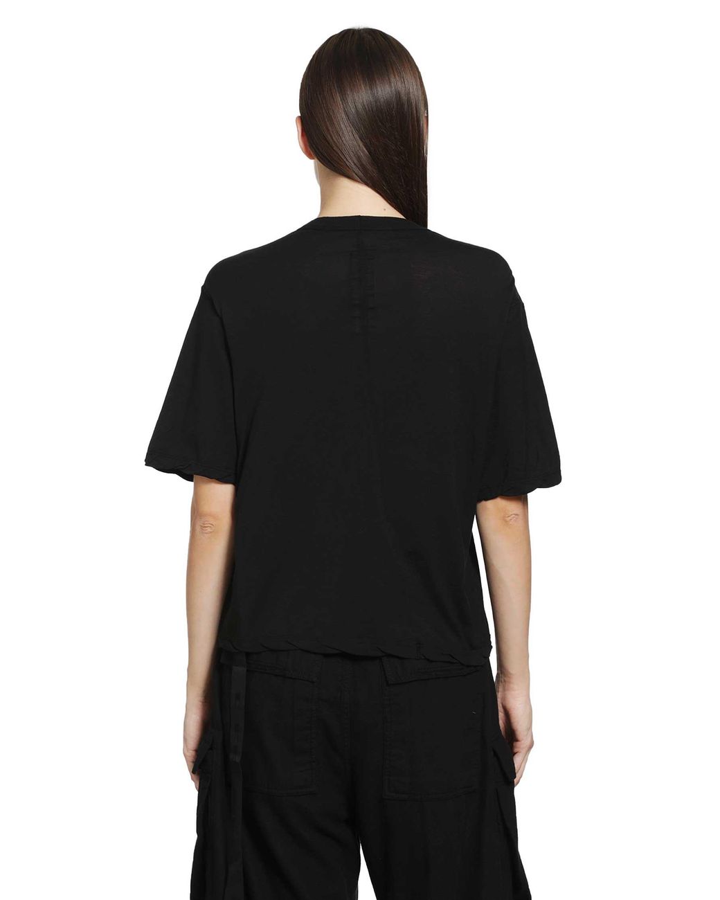 Rick Owens Black Tower Walrus Short Sleeve T-Shirt