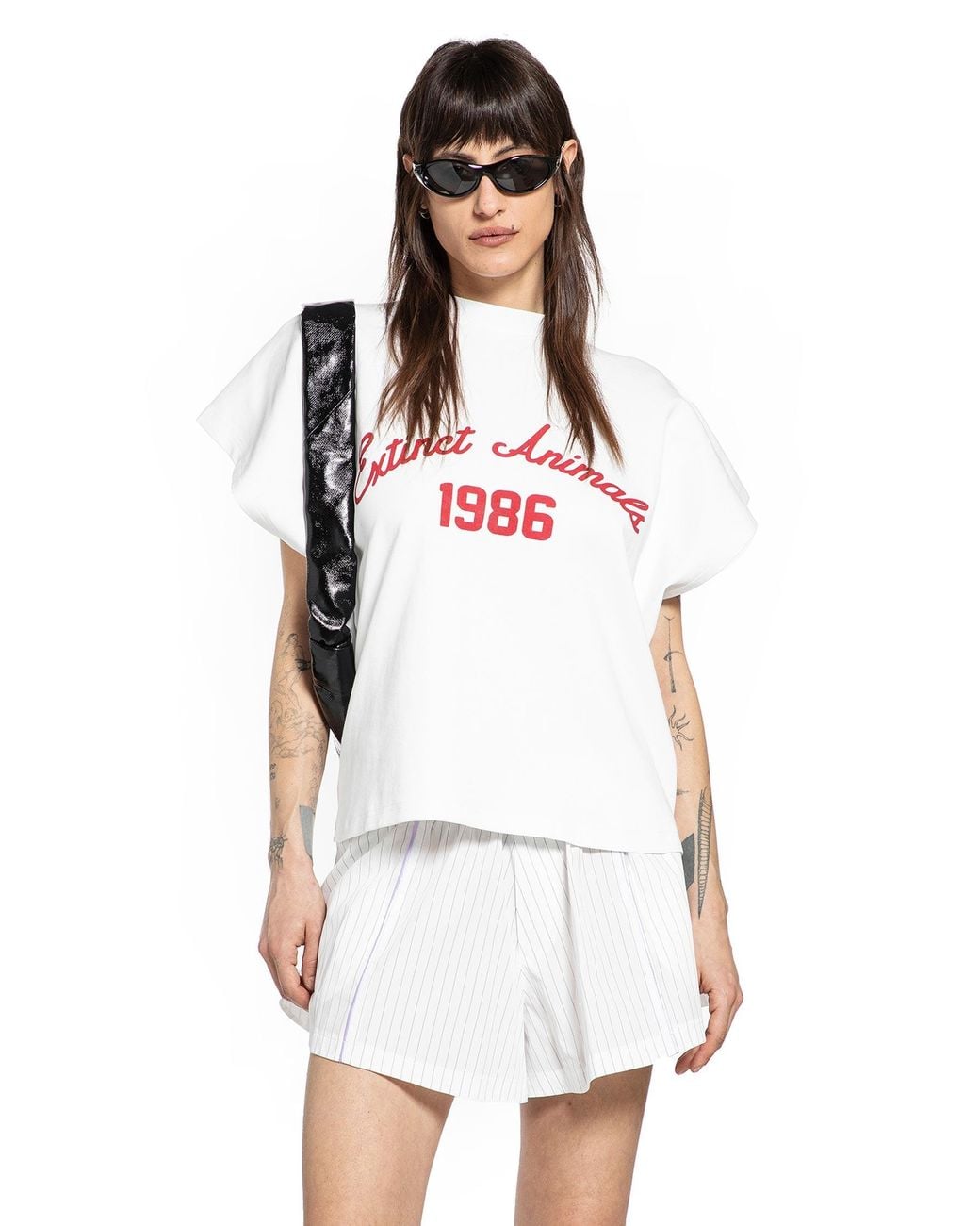 Ssheena White Sheena Extinct Animals T-Shirt