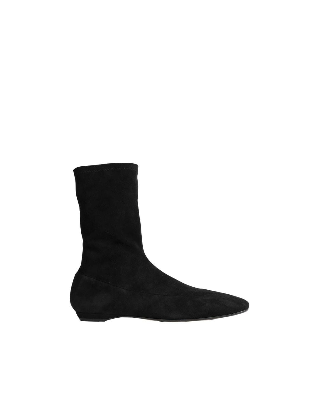 The Row Black Cindy Stretch Boot