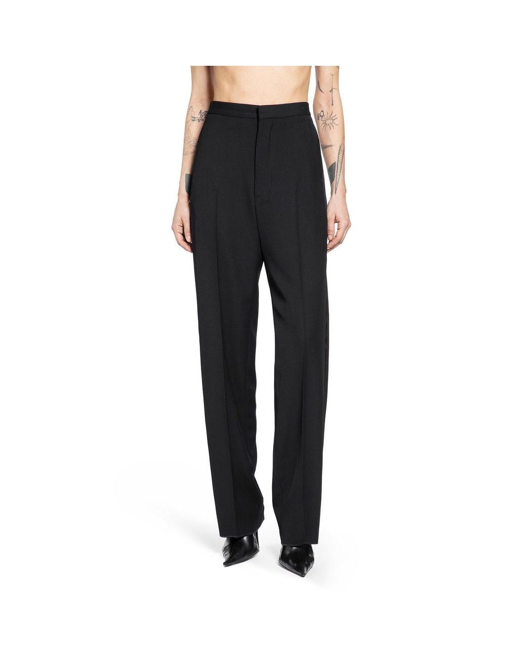 Balenciaga Black Tuxedo Pants